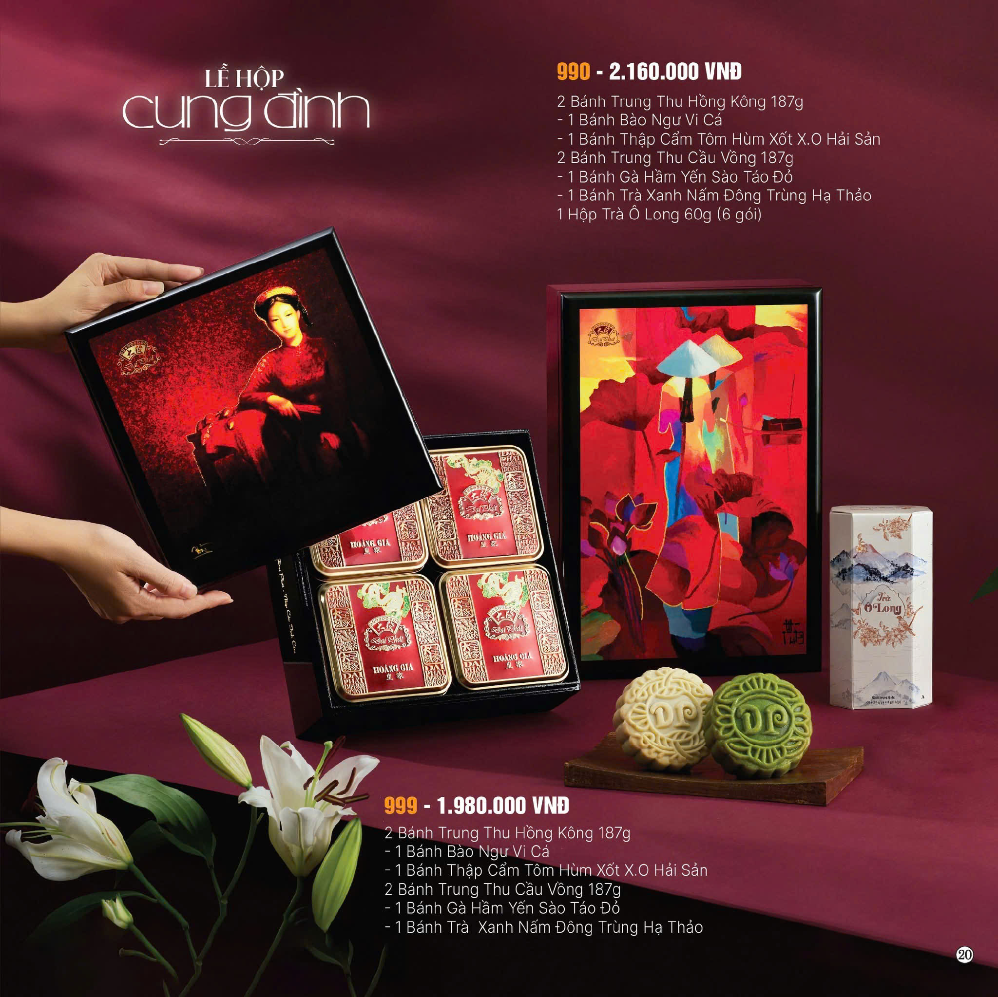 Le Hop Cung Dinh 990 (2.160.000 VND) & 999 (1.980.000 VND)