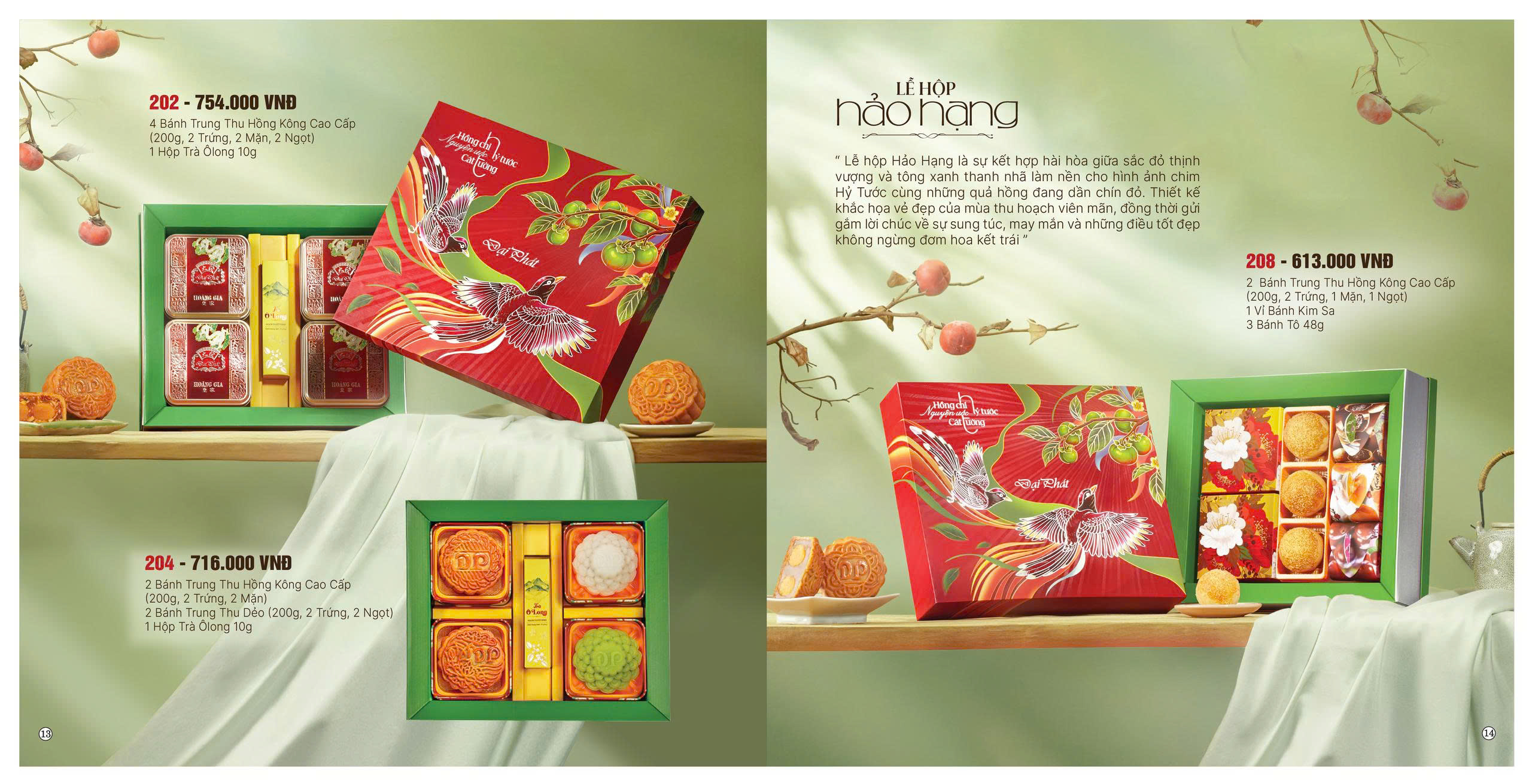 Le Hop Hao Hang 202 (754.000 VND) & 204 (716.000 VND) & 208 (613.000 VND)