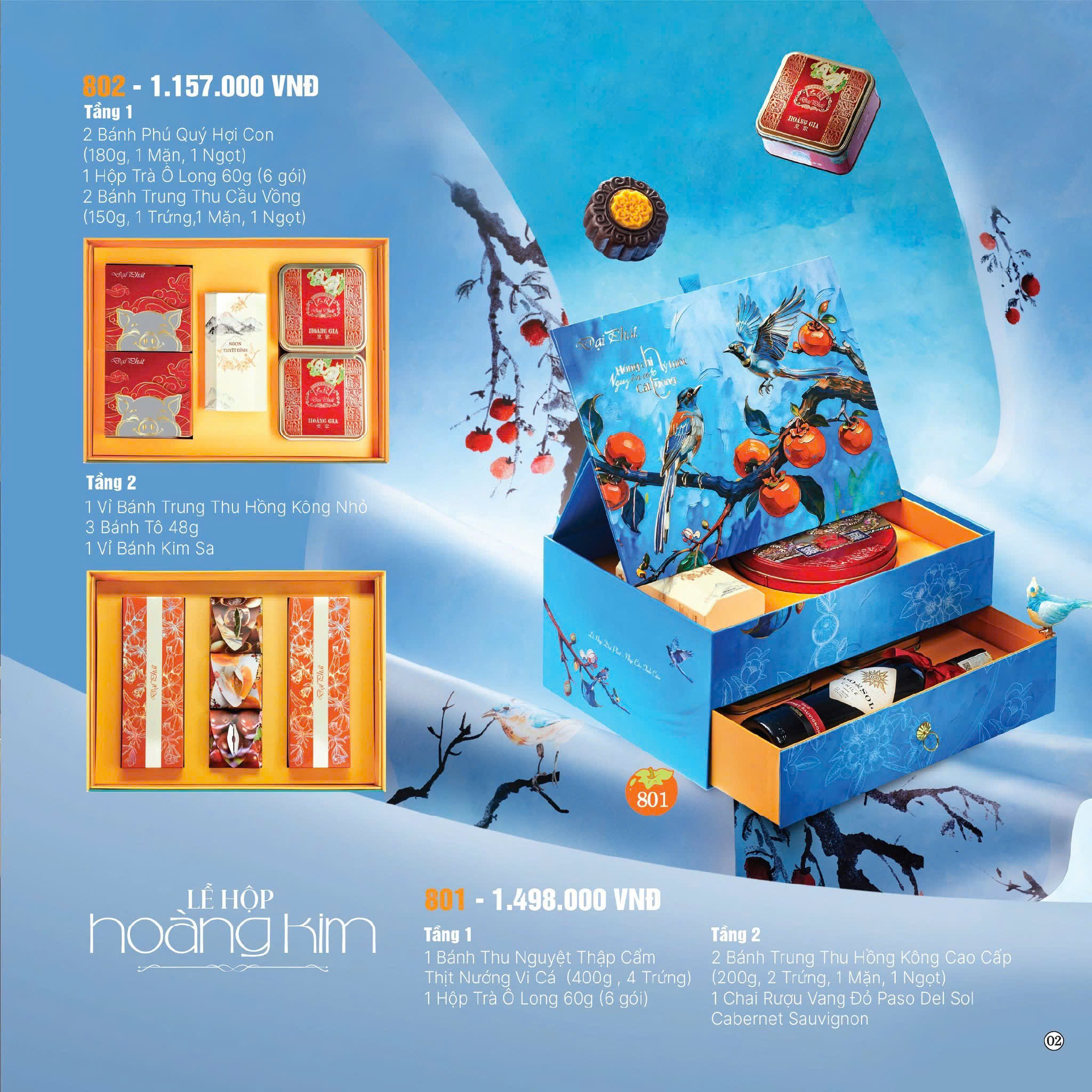 Le Hop Hoang Kim 802 (1.157.000) & 801 (1.498.000)