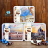 Kẹo Chocolate Tổng Hợp Nhân Ngũ Cốc Witor's Crispy Mini Assorted Pralines (Hộp Thiếc 190g) Ý